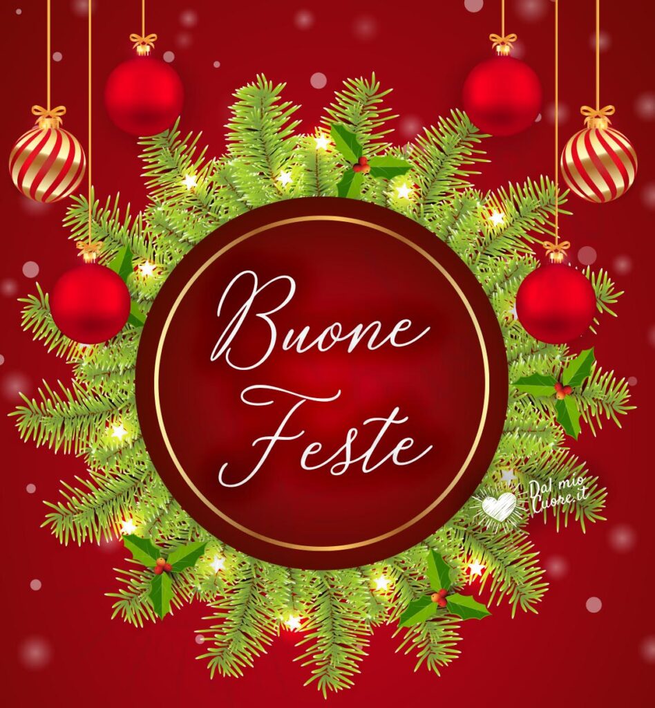 immagine di buone feste per la pagina avvisi dello studio medico elllisse milano